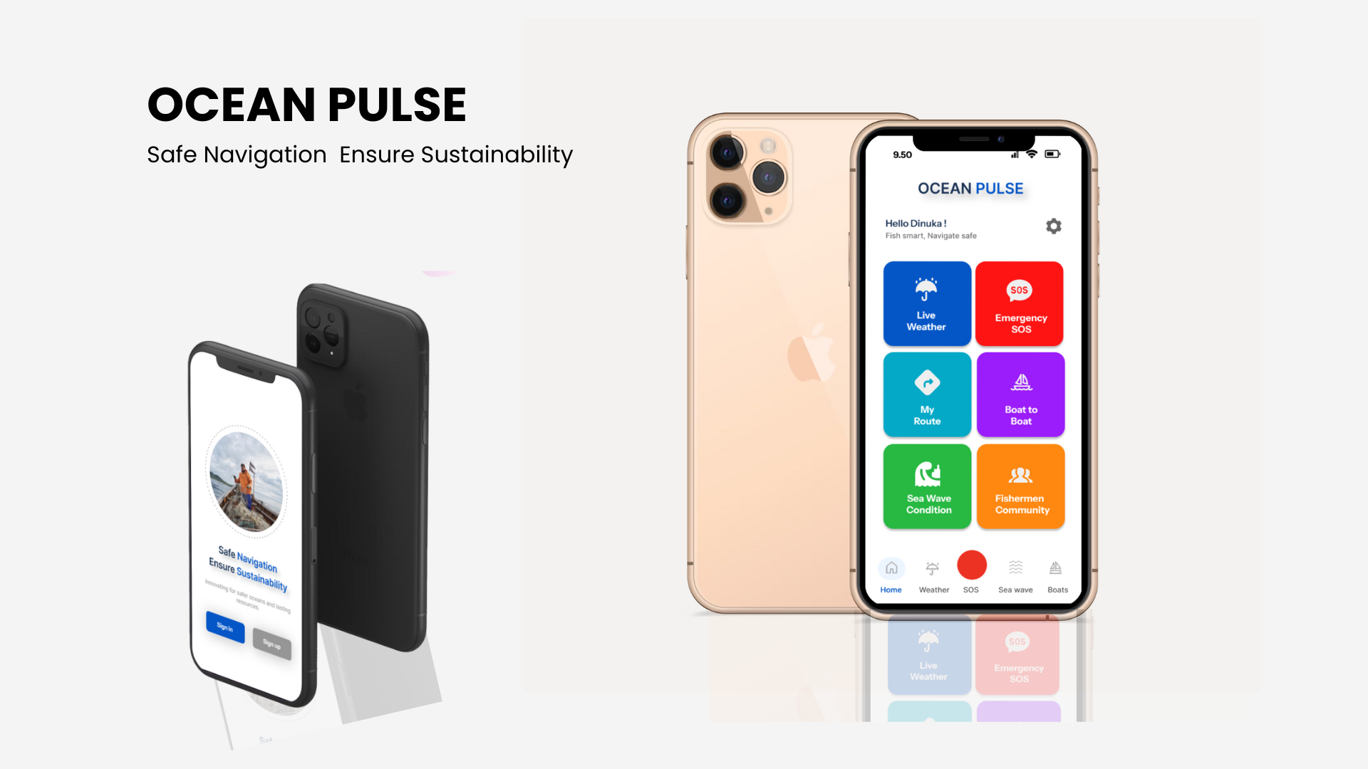 Fishermen Safety Mobile App